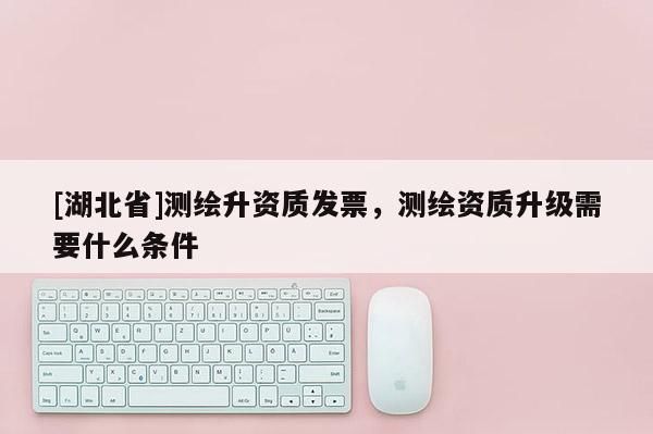 [湖北省]測繪升資質發票，測繪資質升級需要什么條件