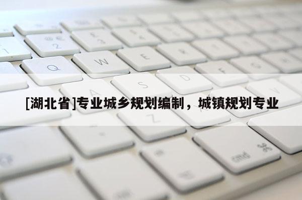 [湖北省]專業城鄉規劃編制，城鎮規劃專業