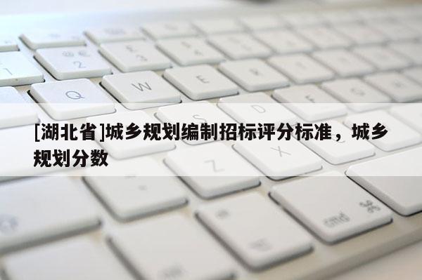 [湖北省]城鄉規劃編制招標評分標準，城鄉規劃分數