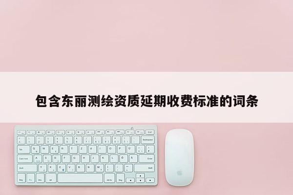 包含東麗測(cè)繪資質(zhì)延期收費(fèi)標(biāo)準(zhǔn)的詞條