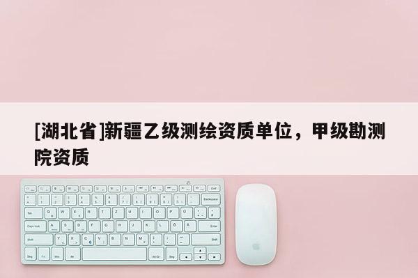 [湖北省]新疆乙級測繪資質單位，甲級勘測院資質