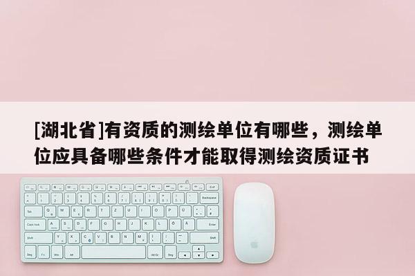 [湖北省]有資質(zhì)的測(cè)繪單位有哪些，測(cè)繪單位應(yīng)具備哪些條件才能取得測(cè)繪資質(zhì)證書