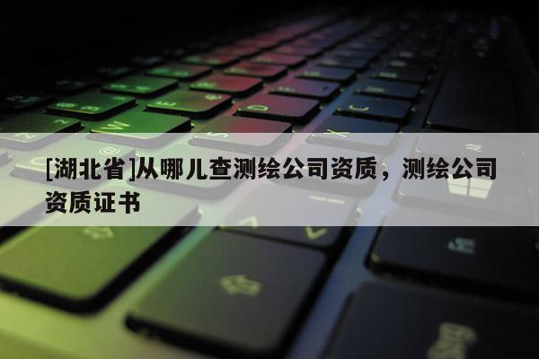 [湖北省]從哪兒查測(cè)繪公司資質(zhì)，測(cè)繪公司資質(zhì)證書