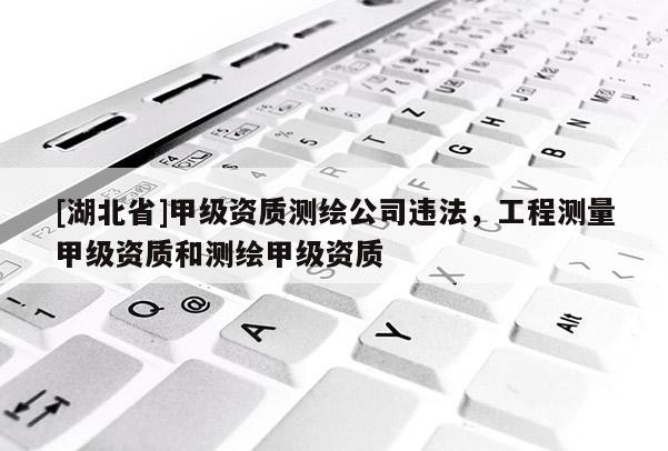 [湖北省]甲級資質測繪公司違法，工程測量甲級資質和測繪甲級資質