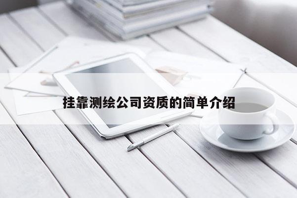 掛靠測(cè)繪公司資質(zhì)的簡(jiǎn)單介紹
