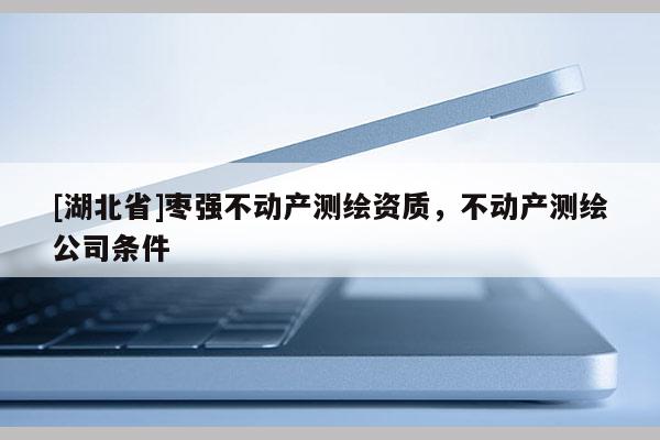 [湖北省]棗強不動產測繪資質，不動產測繪公司條件