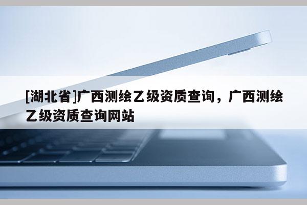 [湖北省]廣西測繪乙級資質查詢，廣西測繪乙級資質查詢網站