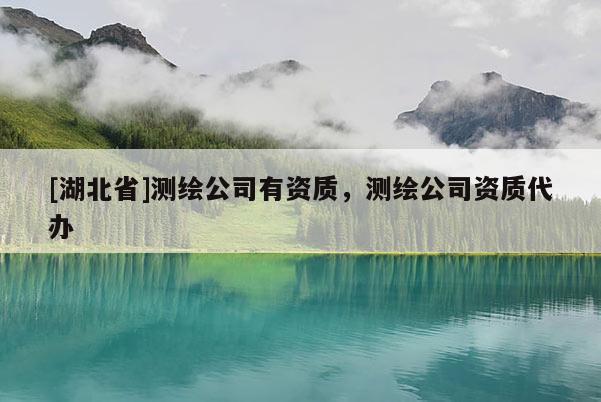 [湖北省]測繪公司有資質(zhì)，測繪公司資質(zhì)代辦