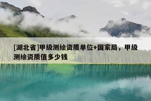 [湖北省]甲級測繪資質(zhì)單位+國家局，甲級測繪資質(zhì)值多少錢