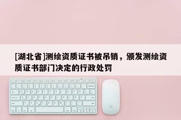 [湖北省]測繪資質證書被吊銷，頒發測繪資質證書部門決定的行政處罰