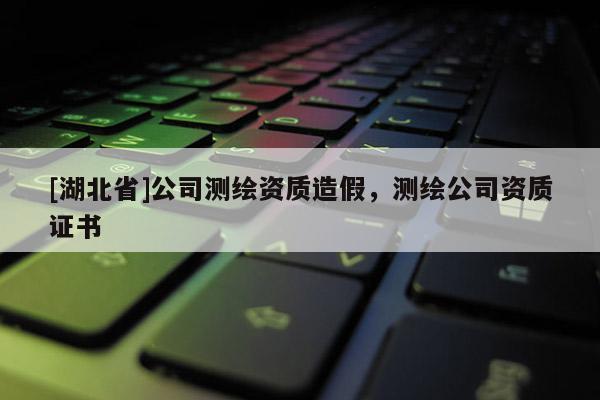 [湖北省]公司測繪資質(zhì)造假，測繪公司資質(zhì)證書