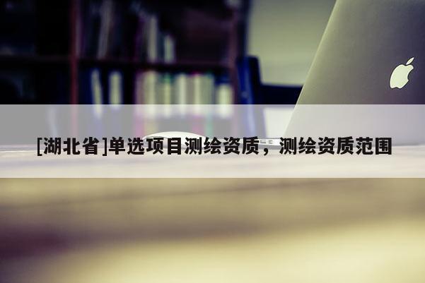 [湖北省]單選項目測繪資質，測繪資質范圍