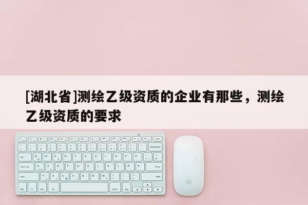 [湖北省]測繪乙級資質(zhì)的企業(yè)有那些，測繪乙級資質(zhì)的要求