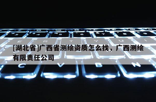 [湖北省]廣西省測繪資質(zhì)怎么找，廣西測繪有限責(zé)任公司
