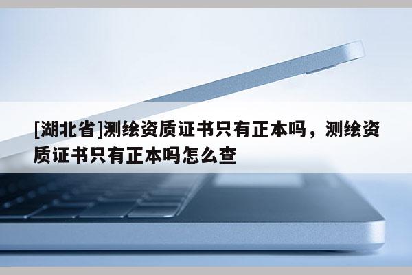 [湖北省]測繪資質證書只有正本嗎，測繪資質證書只有正本嗎怎么查