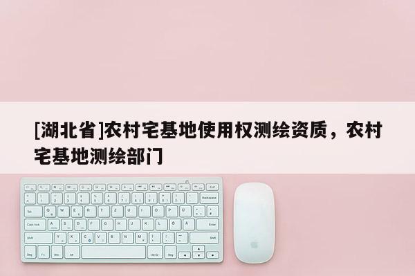 [湖北省]農村宅基地使用權測繪資質，農村宅基地測繪部門