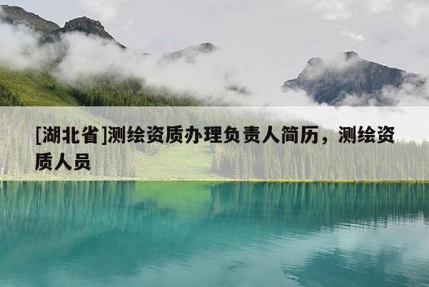 [湖北省]測(cè)繪資質(zhì)辦理負(fù)責(zé)人簡(jiǎn)歷，測(cè)繪資質(zhì)人員