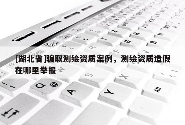 [湖北省]騙取測繪資質案例，測繪資質造假在哪里舉報